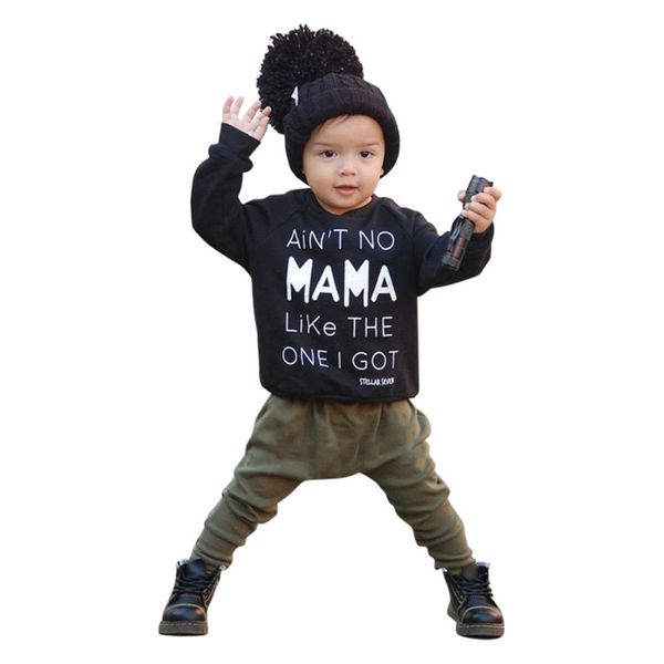 2019 new and stylish baby sets with long sleeve letter print comfortable for dressing in different occasions, White
2019 new and stylish baby sets with long sleeve letter print comfortable for dressing in different occasions, White