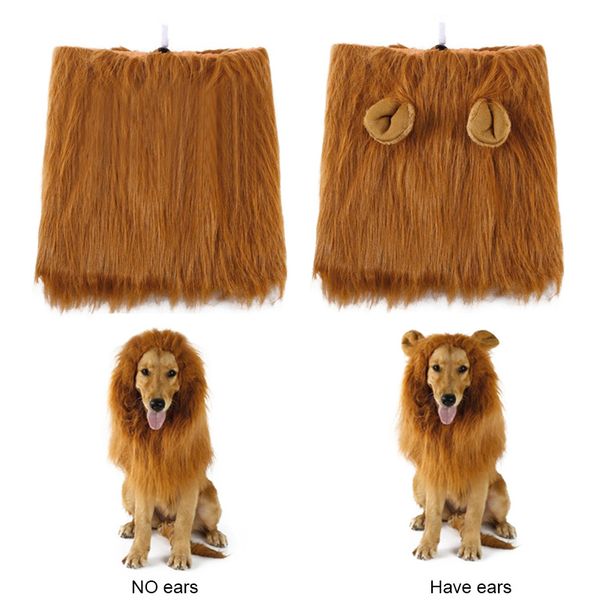 party cosplay lion mane wig pet ears keep warm festive dress up halloween big dogs pet costume
party cosplay lion mane wig pet ears keep warm festive dress up halloween big dogs pet costume