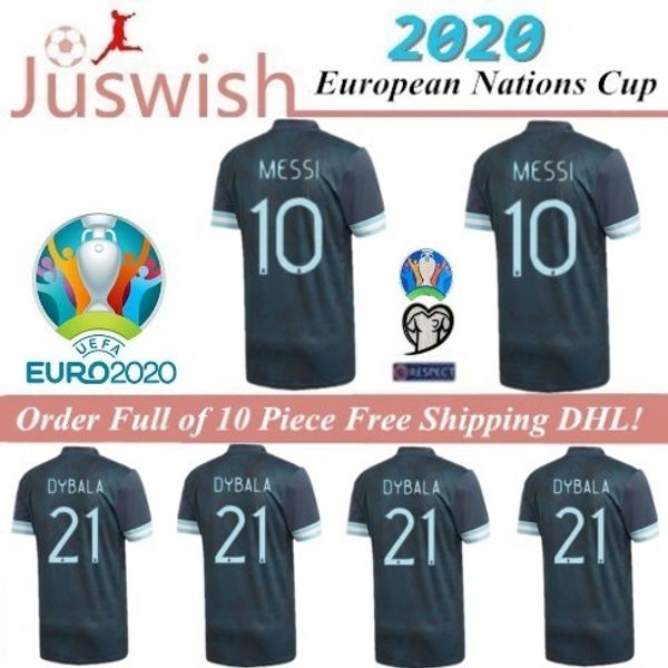 2020 argentina soccer jerseys home #10 messi soccer shirt 19/20 copa américa away #9 aguero #21 dybala #22 lautaro football uniforms, Black;yellow
2020 argentina soccer jerseys home #10 messi soccer shirt 19/20 copa américa away #9 aguero #21 dybala #22 lautaro football uniforms, Black;yellow