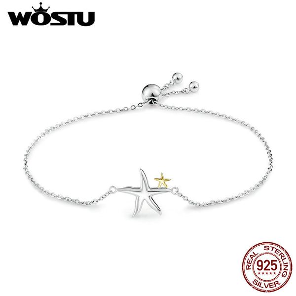 wostu new trendy real 925 sterling silver starfish браслет-цепочка для женщин аутентичного серебряных ювелирных изделий подарок любовник cqb
wostu new trendy real 925 sterling silver starfish браслет-цепочка для женщин аутентичного серебряных ювелирных изделий подарок любовник cqb