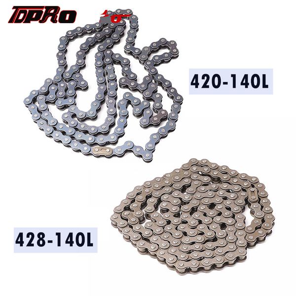 tdpro 420/428 chain 140 links heavey duty drive chain link for minimoto 150cc 125cc 110cc 140cc atv dirt pit bike scooter gokart
tdpro 420/428 chain 140 links heavey duty drive chain link for minimoto 150cc 125cc 110cc 140cc atv dirt pit bike scooter gokart