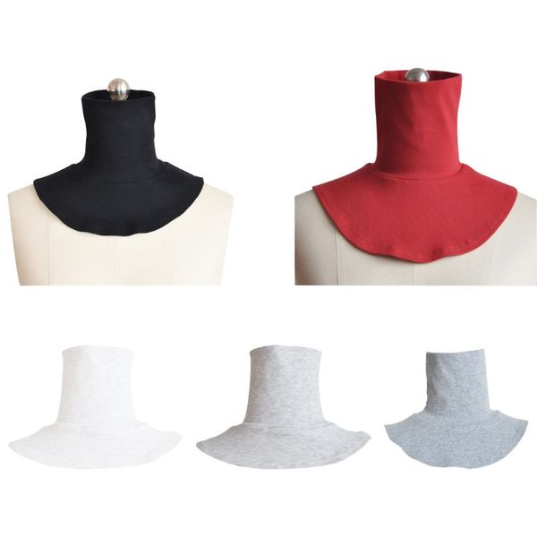 fashion men and women knitting fake high collar back cover scarf half muslim collar solid color fake clothes accessories, Black;gray
fashion men and women knitting fake high collar back cover scarf half muslim collar solid color fake clothes accessories, Black;gray