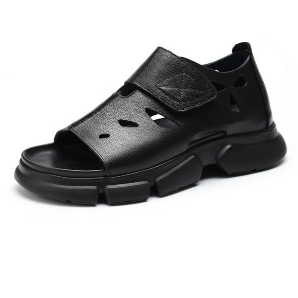summer breathable casual shoes mens outdoor mens gladiator sandals summer genuine leather all-match cowhide, Black
summer breathable casual shoes mens outdoor mens gladiator sandals summer genuine leather all-match cowhide, Black