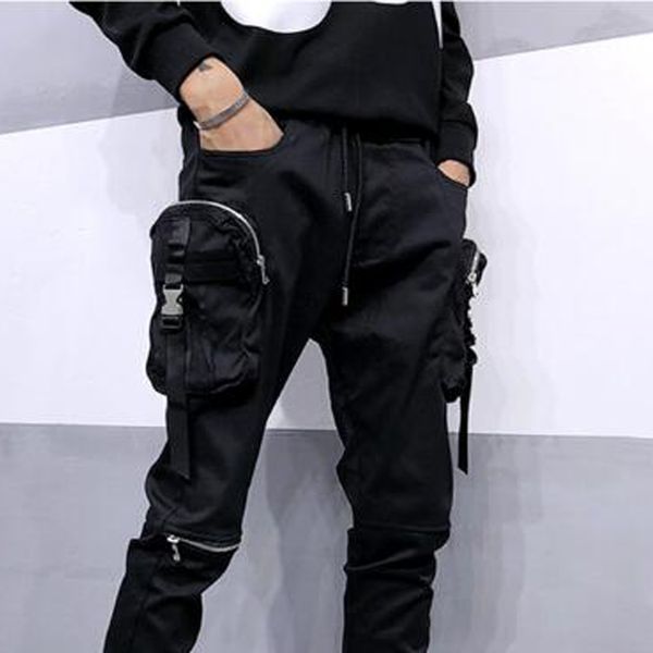s-3xl new side pockets harem pants men hip hop patchwork cargo ripped sweatpants jogger trousers male fashion full length pants, Black
s-3xl new side pockets harem pants men hip hop patchwork cargo ripped sweatpants jogger trousers male fashion full length pants, Black