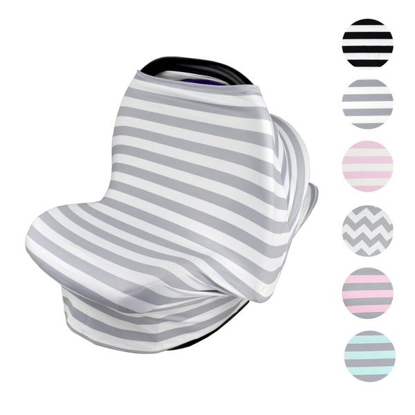 a796 stripe stretchy car seat cover infant baby carseat canopy privacy nursing cover breastfeeding cover
a796 stripe stretchy car seat cover infant baby carseat canopy privacy nursing cover breastfeeding cover