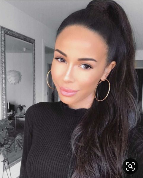 long high straight wavy ponytail clip in drawstring peruvian pony tail hairpiece virgin hair extension color 1b 100g-140g, Black
long high straight wavy ponytail clip in drawstring peruvian pony tail hairpiece virgin hair extension color 1b 100g-140g, Black
