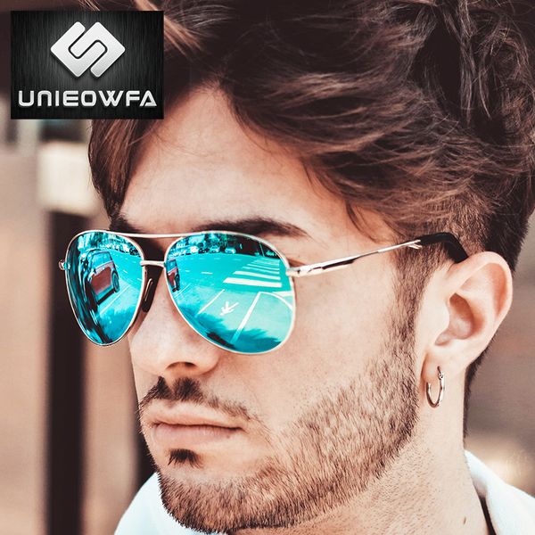 unieowfa pilot hd polarized sunglasses aviation blue mirror sports eyewear male polaroid sun glasses for men brand 2019 new c19041201, White;black
unieowfa pilot hd polarized sunglasses aviation blue mirror sports eyewear male polaroid sun glasses for men brand 2019 new c19041201, White;black