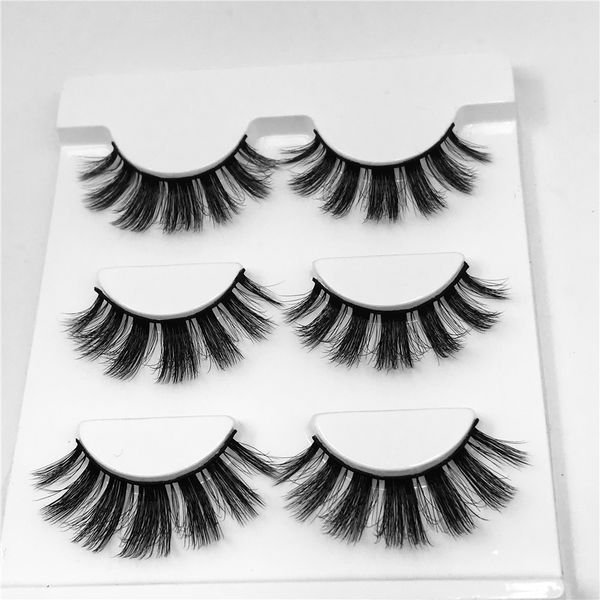 100% handmade false eyelashes 3 pairs crisscross natural curled 3d faux mink lashes makeup beauty eyelashes extension maquiagem
100% handmade false eyelashes 3 pairs crisscross natural curled 3d faux mink lashes makeup beauty eyelashes extension maquiagem