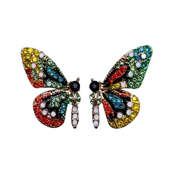 women's butterfly earrings elegant sweet zircon crystal earrings color gem cocktail party jewelry, Golden;silver
women's butterfly earrings elegant sweet zircon crystal earrings color gem cocktail party jewelry, Golden;silver