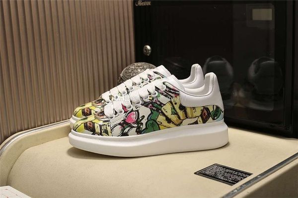 plate-forme graffiti platform luxury designer mens and womens fashion vintage designer shoes with shoe box gold, Black
plate-forme graffiti platform luxury designer mens and womens fashion vintage designer shoes with shoe box gold, Black