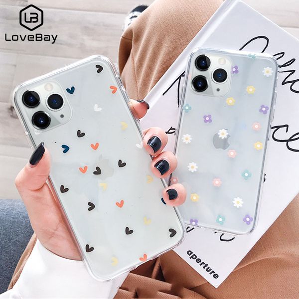 lovebay soft clear phone cases for iphone 11 pro x xs max xr 6 6s 7 8 plus case floral love heart transparent simple back cover
lovebay soft clear phone cases for iphone 11 pro x xs max xr 6 6s 7 8 plus case floral love heart transparent simple back cover