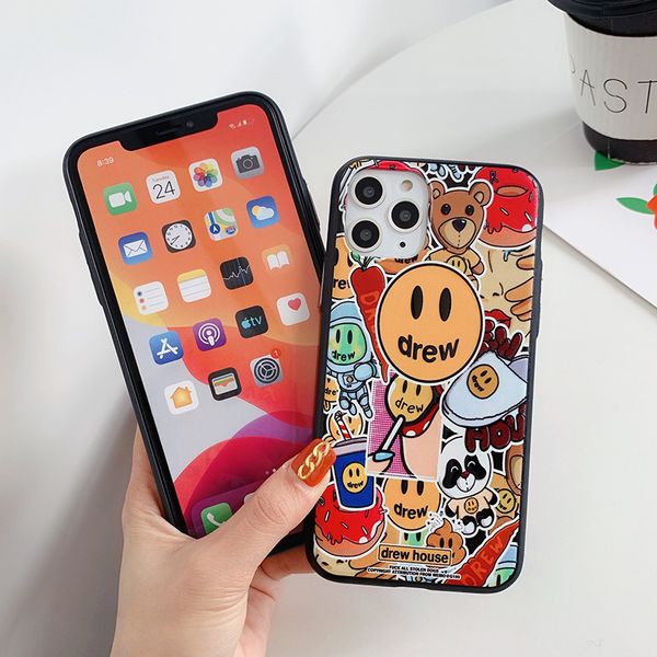 luxury trend brand justin bieber drew house phone case for iphone x xs xr 11 pro max 8 7 plus smiley face soft tpu cover
luxury trend brand justin bieber drew house phone case for iphone x xs xr 11 pro max 8 7 plus smiley face soft tpu cover