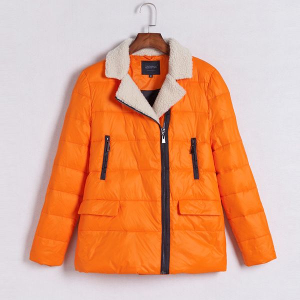 new style women's korean-style fold-down collar slim fit warm coat locomotive type down jacket candy-colored autumn and winter a, Black;white
new style women's korean-style fold-down collar slim fit warm coat locomotive type down jacket candy-colored autumn and winter a, Black;white