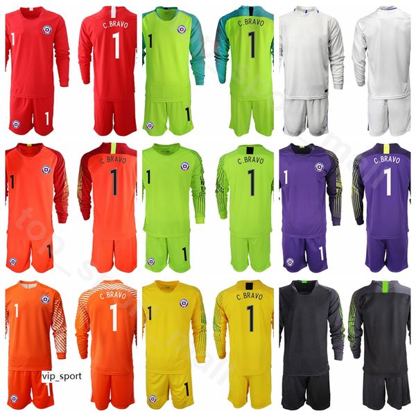 goalkeeper gk long sleeve chile goalie soccer 12 brayan cortes jersey set gabriel arias 1 claudio bravo football shirt kits, Black
goalkeeper gk long sleeve chile goalie soccer 12 brayan cortes jersey set gabriel arias 1 claudio bravo football shirt kits, Black