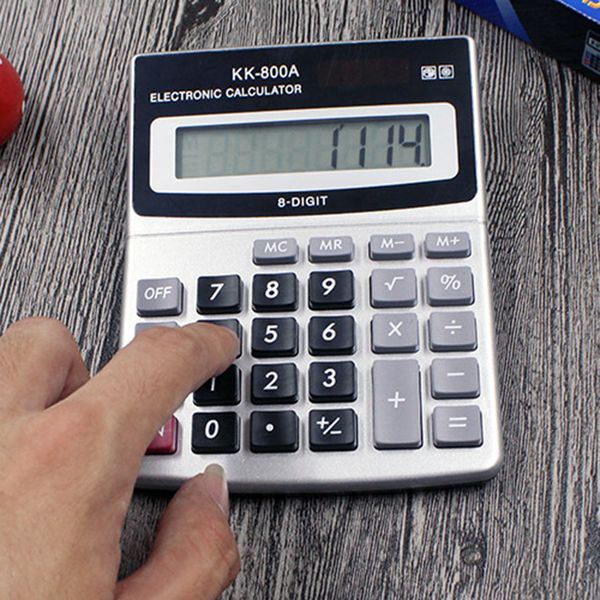 10pcs 12 digits calculator financial office work student scientific calculator school study mathematics counting tool functions
