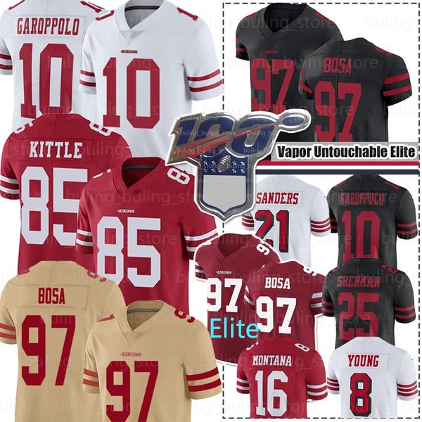 49er jer ey 97 nick bo a 85 george kittle 10 jimmy garoppolo an franci co 80 jerry rice 25 richard herman teve young montana bowman, Black;red
49er jer ey 97 nick bo a 85 george kittle 10 jimmy garoppolo an franci co 80 jerry rice 25 richard herman teve young montana bowman, Black;red