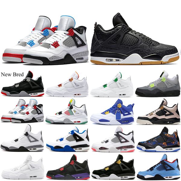 4 4s men basketball shoes bred red metallic curry what the cavs court purple black-cat raptors mens trainers sport sneakers 7-13
4 4s men basketball shoes bred red metallic curry what the cavs court purple black-cat raptors mens trainers sport sneakers 7-13