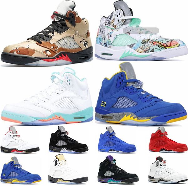 2019 Mens basketball shoes 5s white cement black grape fresh prince International Flight olympic-gold wings sports sneaker trainers big size
2019 Mens basketball shoes 5s white cement black grape fresh prince International Flight olympic-gold wings sports sneaker trainers big size