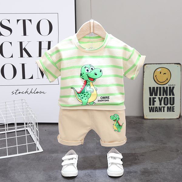 toddler baby boys clothes sets summer children print dinosaur shirt shorts 2pcs/sets infant kids fashion tracksuits set, White
toddler baby boys clothes sets summer children print dinosaur shirt shorts 2pcs/sets infant kids fashion tracksuits set, White