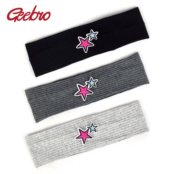geebro fashion boys star headband baby girls cut cotton hairband flat elastic bands children turban kids head wrap ribbed dt006, Slivery;white
geebro fashion boys star headband baby girls cut cotton hairband flat elastic bands children turban kids head wrap ribbed dt006, Slivery;white