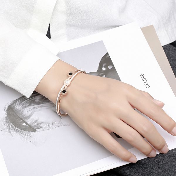 beautiful lovers bracelets woman bracelets stainless steel bangles and bangles shell golden woman jewelry gifts, Black
beautiful lovers bracelets woman bracelets stainless steel bangles and bangles shell golden woman jewelry gifts, Black