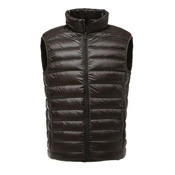 new men's ultralight waistcoat full-zip jacket down vest, Black;white 
new men's ultralight waistcoat full-zip jacket down vest, Black;white