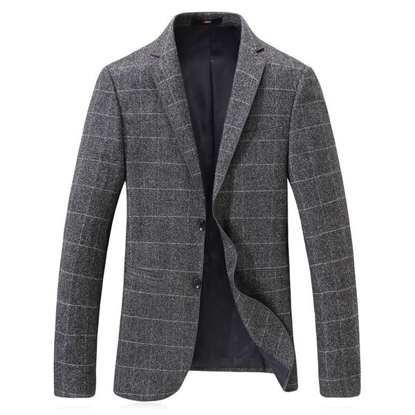 blazer men's suit blazer spring new men's business casual suit classic gray checked single breasted jacket, White;black
blazer men's suit blazer spring new men's business casual suit classic gray checked single breasted jacket, White;black
