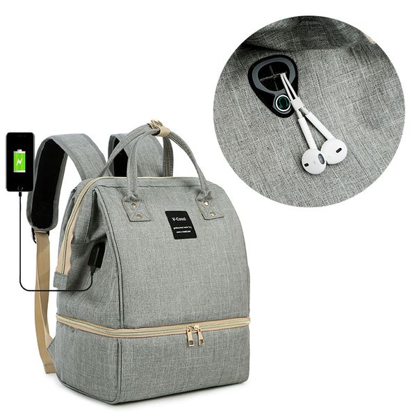 maternity outdoor backpack baby nursing bags with usb fashion large capacity milk storage multifunction handbags bna063
maternity outdoor backpack baby nursing bags with usb fashion large capacity milk storage multifunction handbags bna063