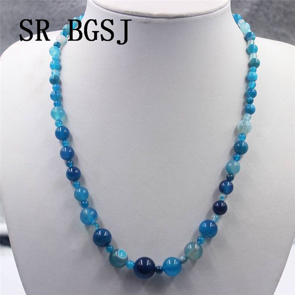 4-12mm blue stripe agat onyx graduated natural gems genuine stone adjustable choker necklace 18, Golden;silver
4-12mm blue stripe agat onyx graduated natural gems genuine stone adjustable choker necklace 18, Golden;silver