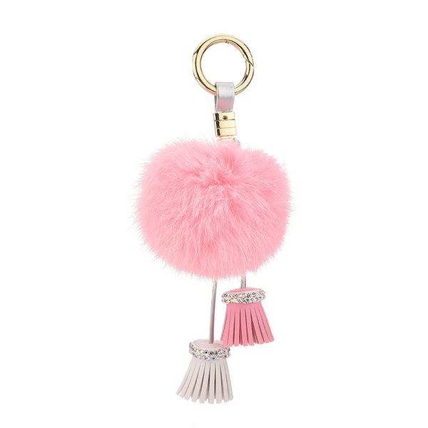 fashion women fur cony hair ball pompom keychains charms thrice tassel keychain handbag key ring pendant jewelry, Silver
fashion women fur cony hair ball pompom keychains charms thrice tassel keychain handbag key ring pendant jewelry, Silver