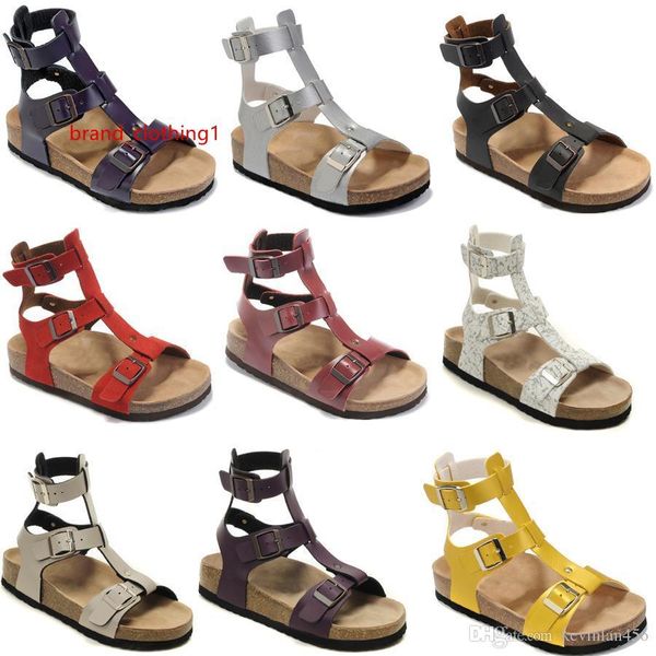 ell new style with orignal shoes box men s flat sandals women casual shoes male two buckle summer beach genuine leather slippers 35-40
ell new style with orignal shoes box men s flat sandals women casual shoes male two buckle summer beach genuine leather slippers 35-40