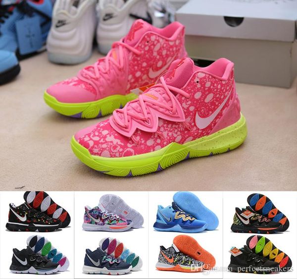 2020 kyrie shoes tv pe basketball shoes 5 20th anniversary sponge x irving 5s v five luxury sneakers, Black
2020 kyrie shoes tv pe basketball shoes 5 20th anniversary sponge x irving 5s v five luxury sneakers, Black