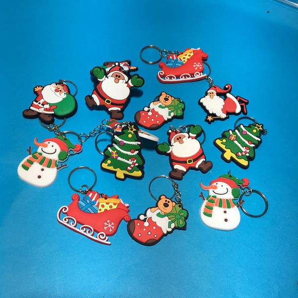 50 pcs/lot pvc keychain christmas tree decoration santa claus key chains snowman,stocking pendant party gifts
50 pcs/lot pvc keychain christmas tree decoration santa claus key chains snowman,stocking pendant party gifts
