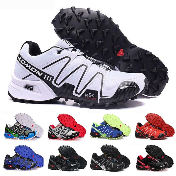 speedcross 3 iii designer sneakers mens navy blue green triple black jogging walking hiking sports running shoes trainers, White;red
speedcross 3 iii designer sneakers mens navy blue green triple black jogging walking hiking sports running shoes trainers, White;red