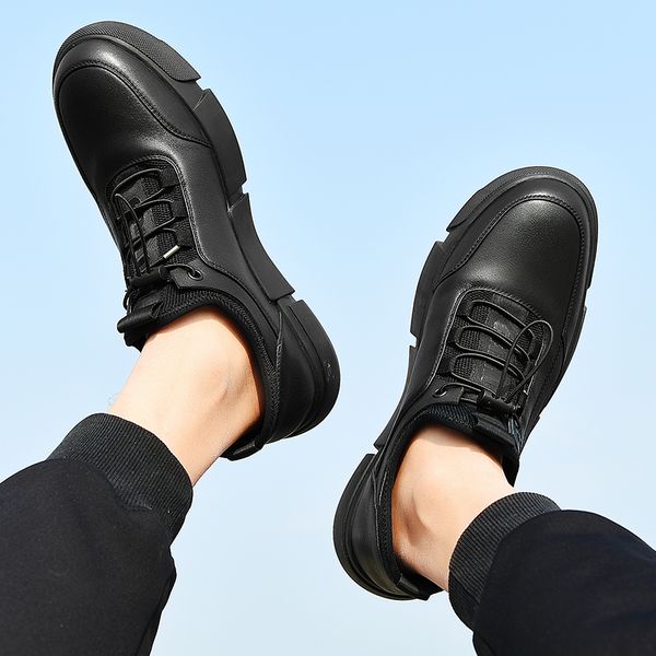 2020 g.n.shijia fashion layer leather rubber sole all black 56 women men running shoes sport sneaker
2020 g.n.shijia fashion layer leather rubber sole all black 56 women men running shoes sport sneaker
