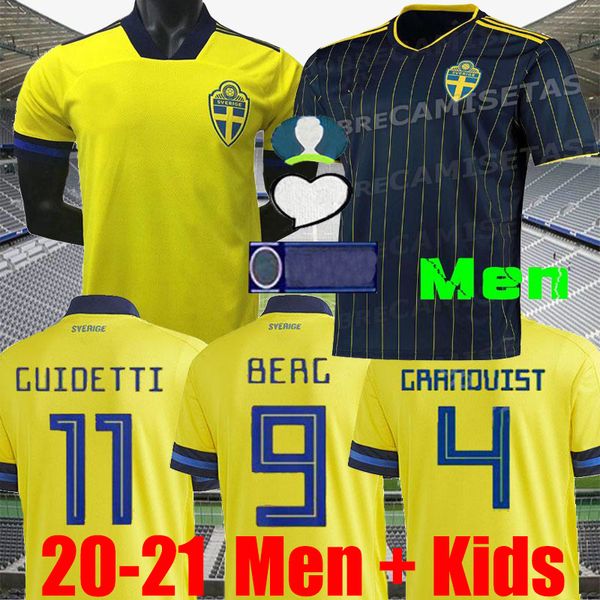 2020 2021 men +kids sweden soccer jersey home away yellow 20 21 sverige forsberg lindelof berg ibrahimovic team football uniforms shirts, Black;yellow
2020 2021 men +kids sweden soccer jersey home away yellow 20 21 sverige forsberg lindelof berg ibrahimovic team football uniforms shirts, Black;yellow