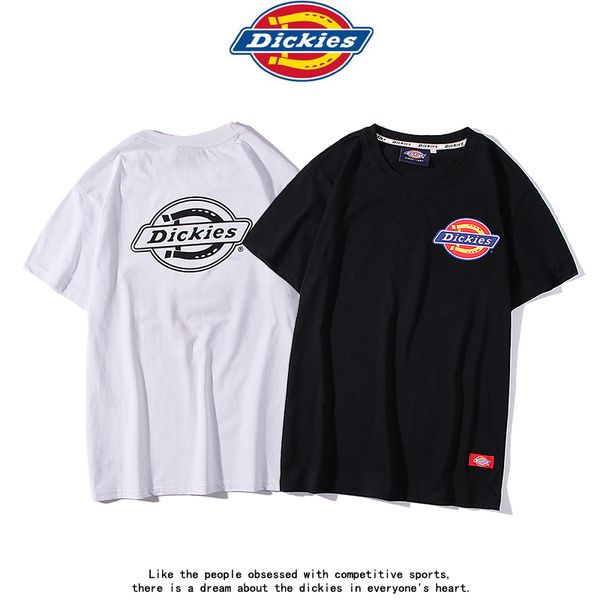 dickies women mens designer t shirts 100%cotton fashion short sleeve tshirt summer letter printing mens tee couples matching clothes
dickies women mens designer t shirts 100%cotton fashion short sleeve tshirt summer letter printing mens tee couples matching clothes