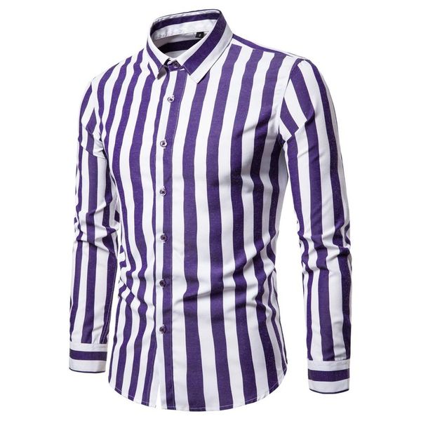 spring autumn mens vintage casual striped shirt camisa masculina red blue black stripe blouse man slim fit shirt long sleeve, White;black
spring autumn mens vintage casual striped shirt camisa masculina red blue black stripe blouse man slim fit shirt long sleeve, White;black
