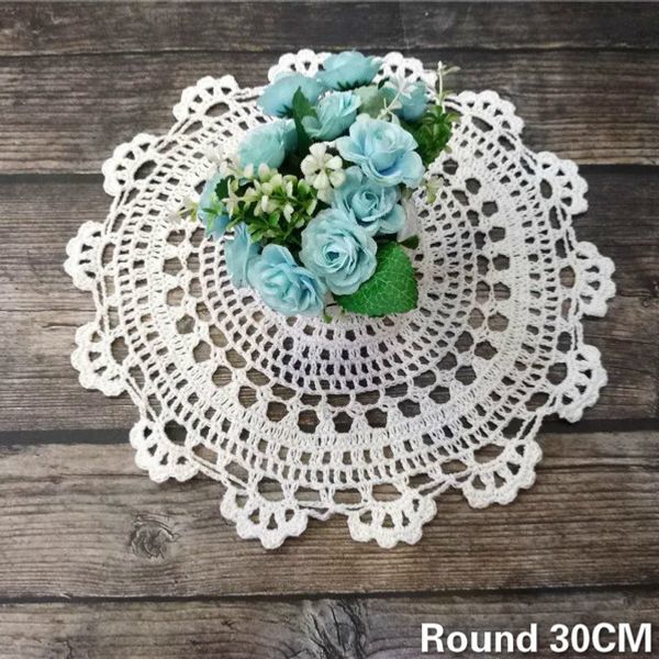 30cm round vintage lace placemat floral crochet flower dish mat coffee cup dining table pad for kitchen christmas 2019
30cm round vintage lace placemat floral crochet flower dish mat coffee cup dining table pad for kitchen christmas 2019