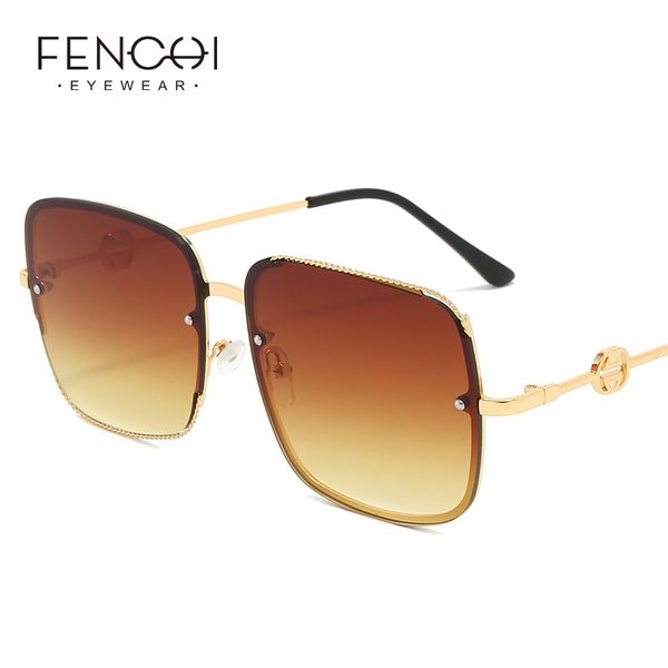 fenchi sunglasses women 2020 retro pink gradual chain frame square sun glasses driving eyewear female, White;black
fenchi sunglasses women 2020 retro pink gradual chain frame square sun glasses driving eyewear female, White;black