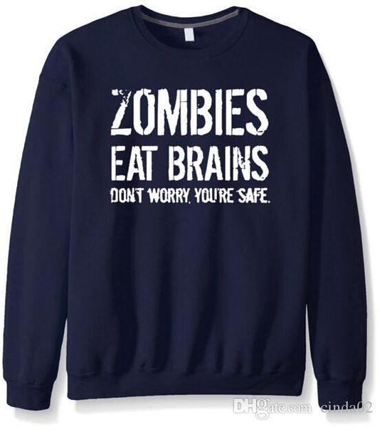 zombies ешь мозги письма печать толстовки осень зима новый мужчины женщины свитеры спортивная одежда руно толстовки, Black
zombies ешь мозги письма печать толстовки осень зима новый мужчины женщины свитеры спортивная одежда руно толстовки, Black