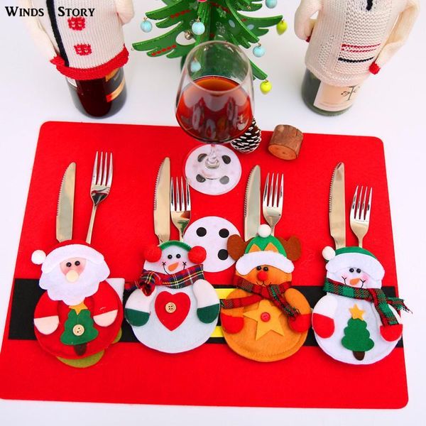 12pcs christmas decoration 2019 cutlery suit silveware holders porckets knifes bag snowman dinner christmas decoration for home y191104
12pcs christmas decoration 2019 cutlery suit silveware holders porckets knifes bag snowman dinner christmas decoration for home y191104