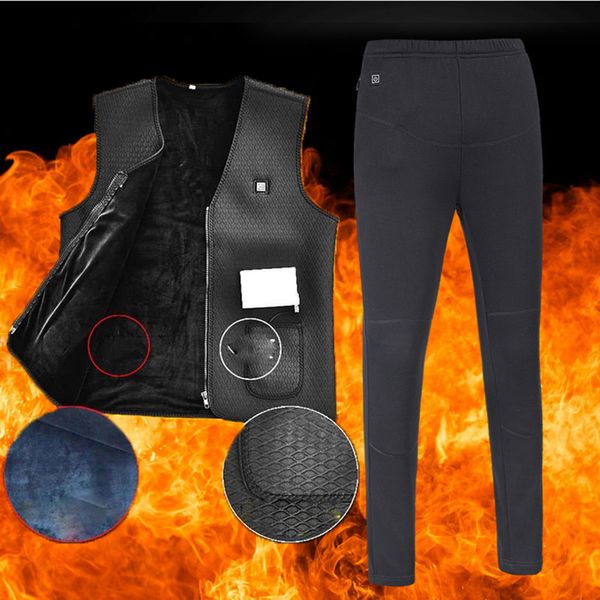 2019 men women outdoor usb infrared heating vest jacket +heated pants sets women winter flexible electric thermal clothing s-5xl, Gray;blue
2019 men women outdoor usb infrared heating vest jacket +heated pants sets women winter flexible electric thermal clothing s-5xl, Gray;blue