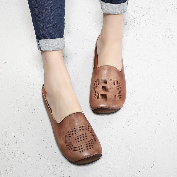 women's sandals summer shoes platform ootwear wedge women leather mules hollow out spring 2019 women shoes retro brand handmade, Black
women's sandals summer shoes platform ootwear wedge women leather mules hollow out spring 2019 women shoes retro brand handmade, Black