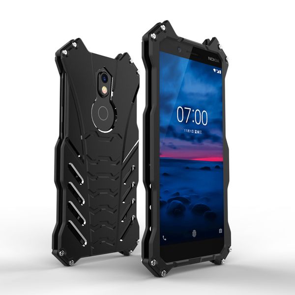 luxury batman kickstand shockproof case for nokia 7 plus aluminum bumper skin armor metal back cover
luxury batman kickstand shockproof case for nokia 7 plus aluminum bumper skin armor metal back cover