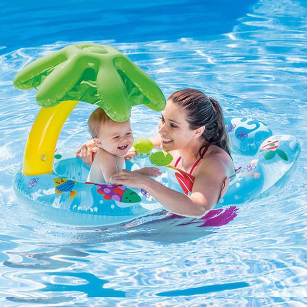 inflatable kids mother swimming circle ring baby bathing seat boat with sunshade cover floating toy child beach pool accessories
inflatable kids mother swimming circle ring baby bathing seat boat with sunshade cover floating toy child beach pool accessories
