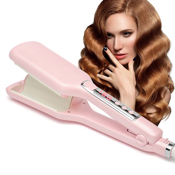 professional lcd temperature hair curler 2 barrel hair curling big wave curling iron ceramic wavy curler egg rolls styler tools
professional lcd temperature hair curler 2 barrel hair curling big wave curling iron ceramic wavy curler egg rolls styler tools