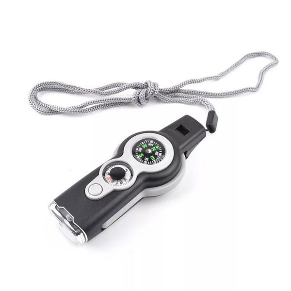 black gray camping multi-functional whistle compass 7 in1 survival camping thermometer sos emergency rescue high-frequency #p5
black gray camping multi-functional whistle compass 7 in1 survival camping thermometer sos emergency rescue high-frequency #p5