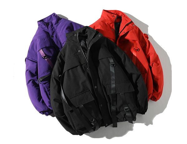 winter jacket coats men new casual windbreaker jackets mens parka plus size hip hop bandage design coats man streetwear, Tan;black
winter jacket coats men new casual windbreaker jackets mens parka plus size hip hop bandage design coats man streetwear, Tan;black