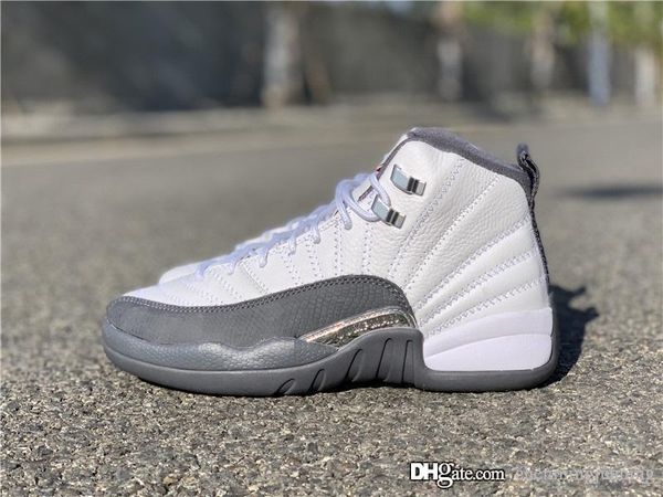 new air authentic 12 dark grey white basketball shoes retro real carbon fiber 12s men sports sneakers 130690-160 with box us 7-13
new air authentic 12 dark grey white basketball shoes retro real carbon fiber 12s men sports sneakers 130690-160 with box us 7-13